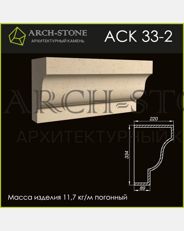 Карниз АС К33-2